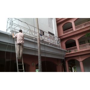 zlp800 hot galvanzied / aluminum high rise building lifting suspended gondola