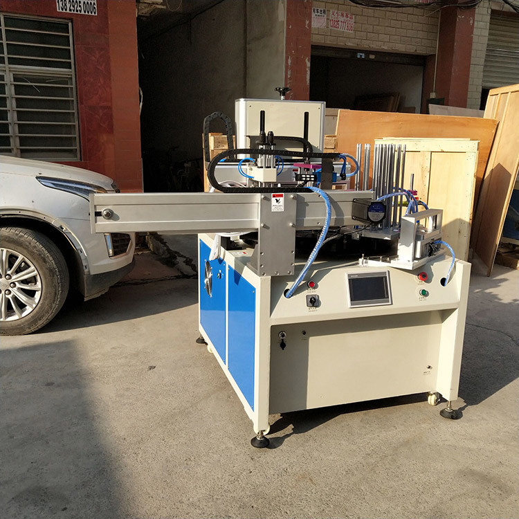 Automatic Plastic Ruler Screen Printing Machine with LED UV Curing System