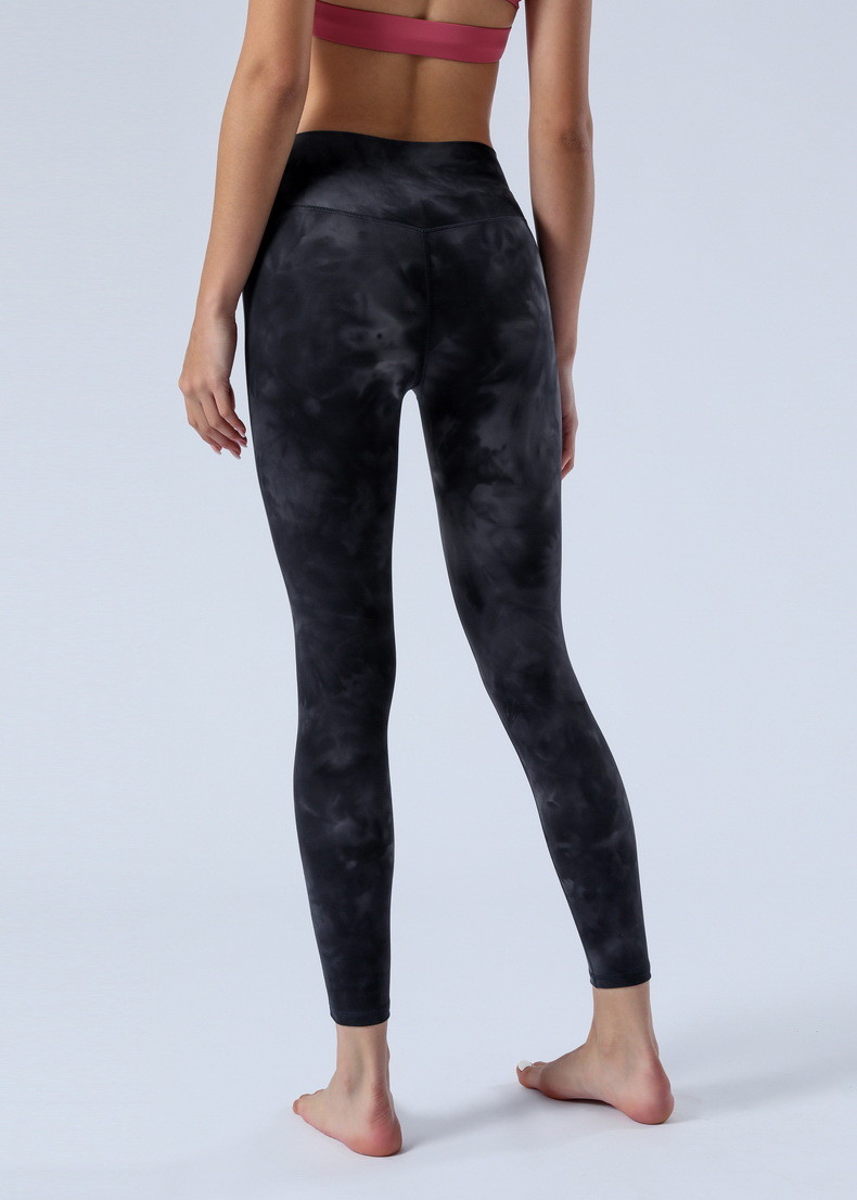Printed No Front Midseam Ladies RGS Non See Through Leggings 210gsm