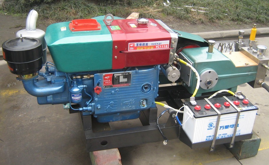 5.6L/ Min 10000 Psi Hydraulic Pipeline Pressure Testing Pump Hydro Test Pump