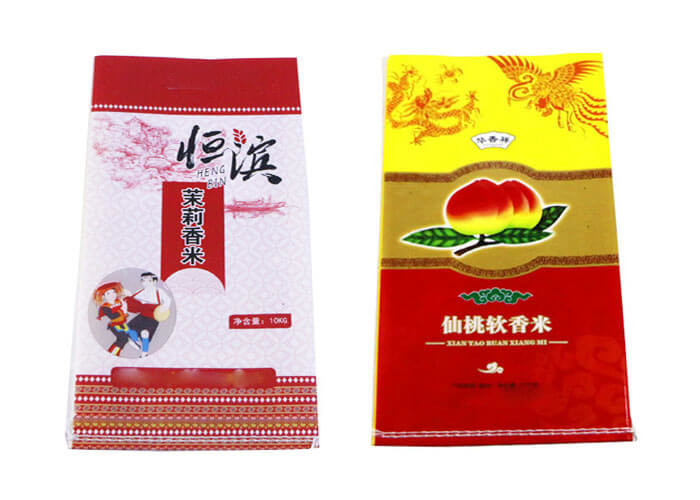 Agricultural Woven Polypropylene Bags For Peanut / Beans Customised Width