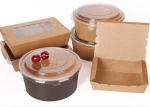 20 OZ DISPOSABLE kraft BOWLS MICROWAVABLE DISPOSABLE THANKSGIVING PAPER BOWLS