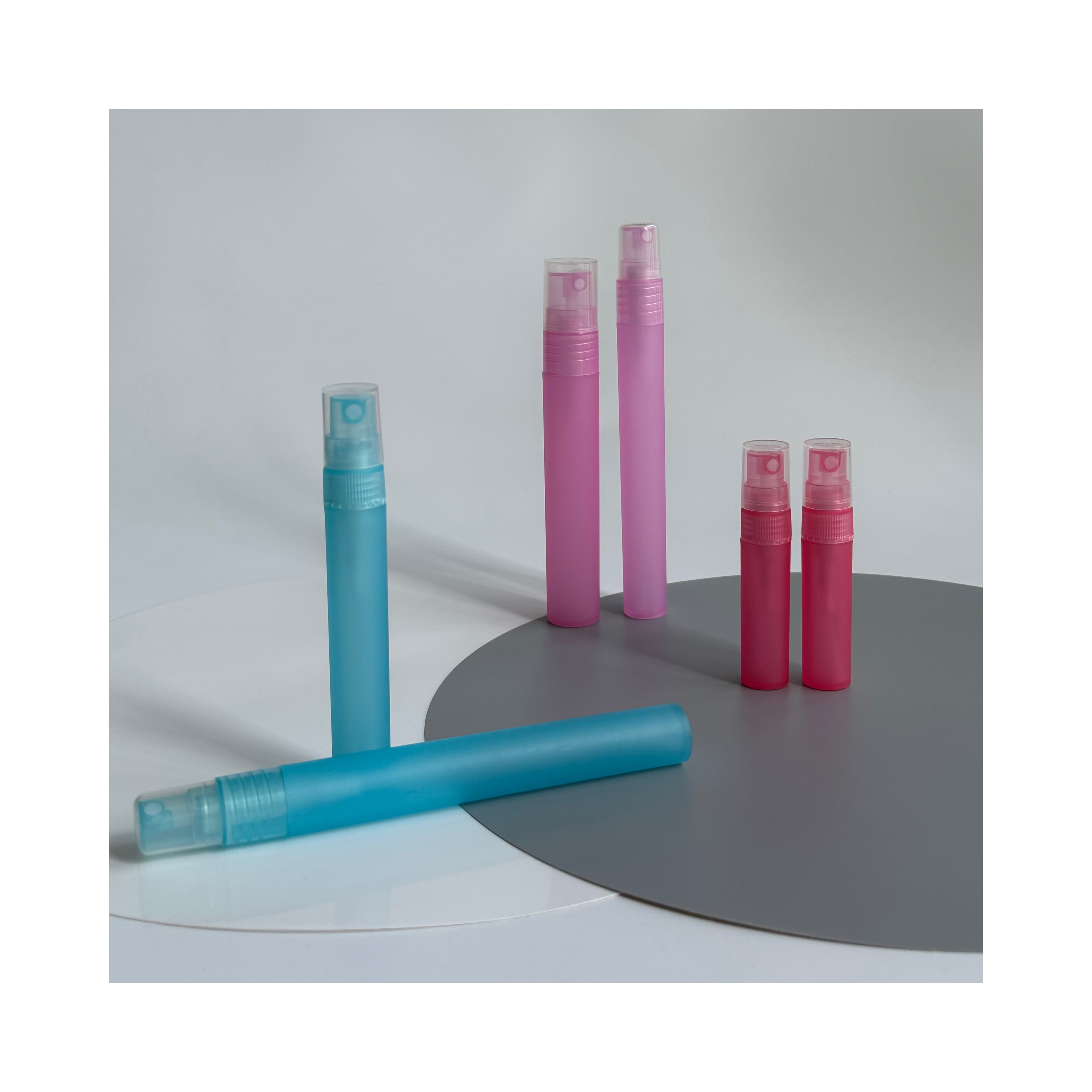 Body Material PP 5ml 8ml 10ml Colorful Portable Empty Refillable Perfume Bottle Spray