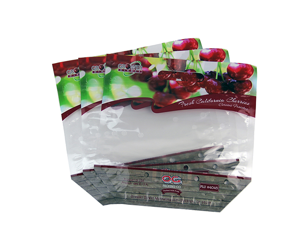 Resealable Ziplockk Fresh Vegetables Biodegradable Packaging For Fruits And Vegetables