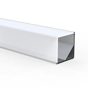 China OEM LED Strip Corner Channel , V Shaped Extrusion 45 Degree Aluminum LED Channel wholesale