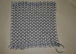 SUS 304 5" Cast Iron Skillet Scrubber Food Grade Round / Rectangle Shape