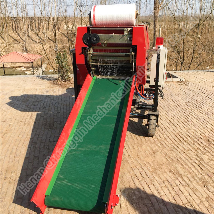 Square Forage Baler Machinery Hay Baler Machine Mini Round Baler Machine Round Baler