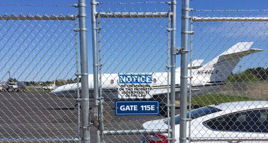 Airport Perimeter Security Electric Fence with Heat Treatment and Waterproof Design