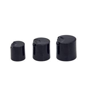 China Aluminium Plastic Flip Top 24mm 28/410 Disc Top Caps wholesale
