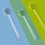 Odorless Soft Long Handle Silicone Shower Brush