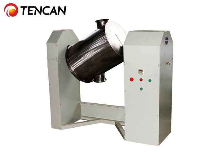 High Efficiency Inclined Powder Mixing Machine 304 Stainless Steel Material