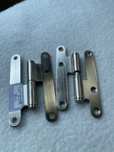 China Left And Right 95mm H Cabinet Hinges Nickel Plated Round Head wholesale