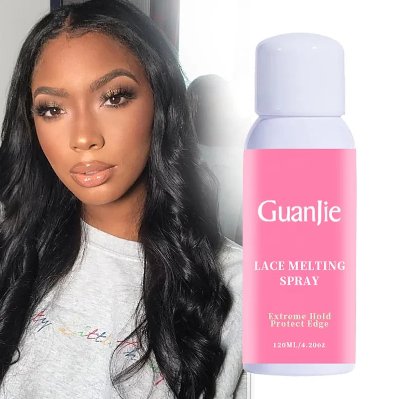 Newest Strong Hold Lace Private Label Easy Carry Melting Spray Waterproof for Wig Adhesive Holding