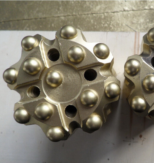 T51 Spherical Buttons with Drop Center Retractable Drill Bit Dia. 82 - 127mm
