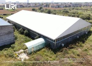 China High Peak Mixed Wedding Party Glamping Tent Fire Resistance wholesale