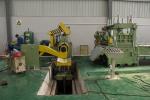 Carbon 120KW Steel Coil Cut To Length Line 2000mm Metal Sheet Straightener