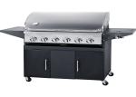 Factory price 430 stainless steel cooking grates Gas BBQ Grill with heat