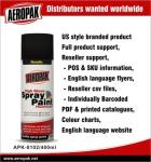 Professional Aerosol Metallic Green Spray Paint For Glass / Plastic