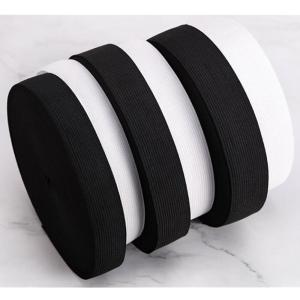 China W40mm White Springy Nylon Elastic Webbing Straps wholesale