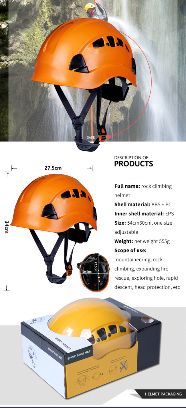 64cm ABS Insulated Industrial Hard Hat Outdoor Sports Helmet For Skating And Biking