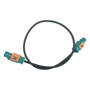 China Z Type Straight FAKRA Extension Cable Male To Male Coaxial Connector wholesale
