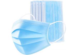 China CE FDA Approved Non Woven Disposable Mask Skin Friendly 3 Ply Protection Mask wholesale