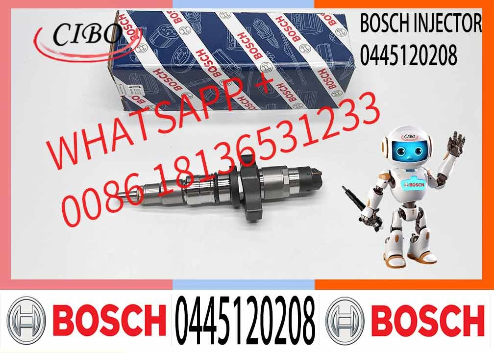 0445120208 Common Rail Injector 0 445 120 208 Auto Parts Injection 0445 120 208 Fuel Unit Injector 5254688 for Engine Ca