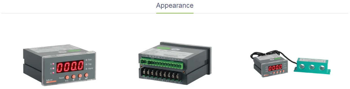 Acrel ARD2-250 Timeout Startup Over Load Unbalance Blocking Short Circuit 55KW 75KW 90KW 110KW 132KW Motor Protector