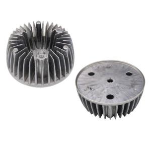 China Alloy Round Extruded Aluminum Heatsink Stable Thermal Conductivity wholesale