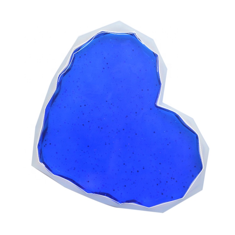 Eco Friendly Silicone Resin Mold Heart Shape Silicone Coaster Mold For Resin Epoxy