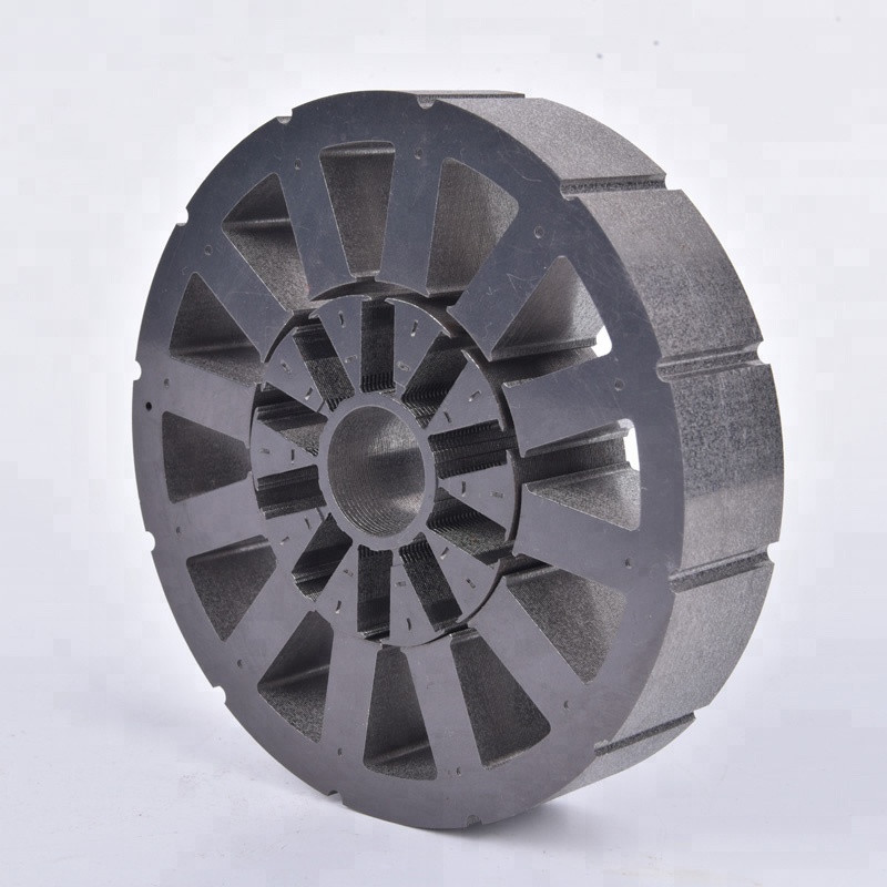 Polishing Heavy Duty Stackable Silicon Steel Rotor Stator Core for DC Brushless Motor