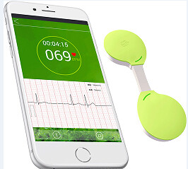 Single channel Mobile Ultrasound Machine mini bluetooth ECG holter with android 4.0 and IOS systerms