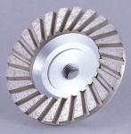 Aluminum Body Diamond Cup Wheel , Concrete Grinding Cup Wheel For Abrasive