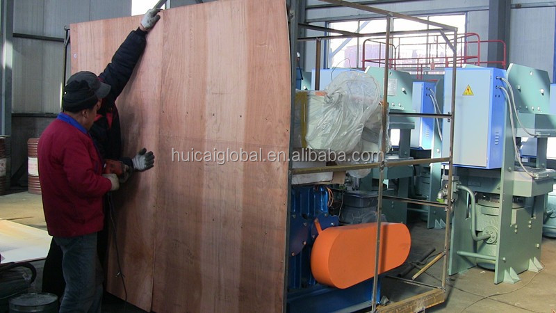 High Technology Brake Pads Making Machine with 4.00-5.00MN Nominal Molding Power