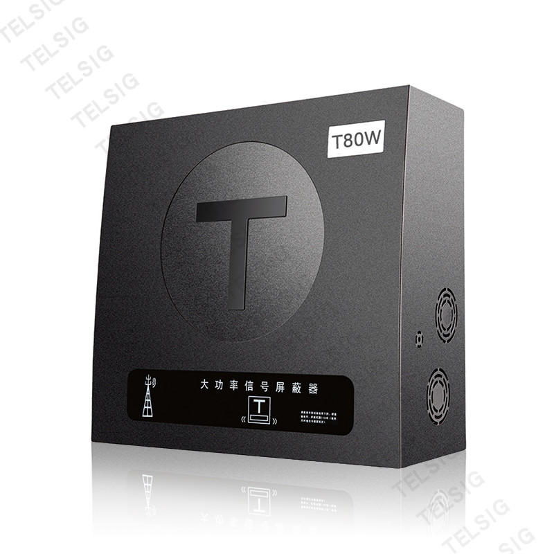 Black High Power Mobile Phone Jammer For 2G / 3G / 4G / 5G 5.0kg Weight