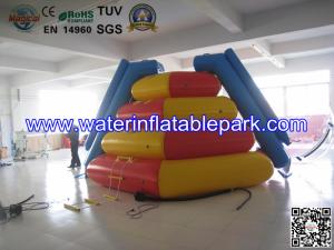 China Large Inflatable Climbing Water Slide , Durable Water Park Games For Adults wholesale