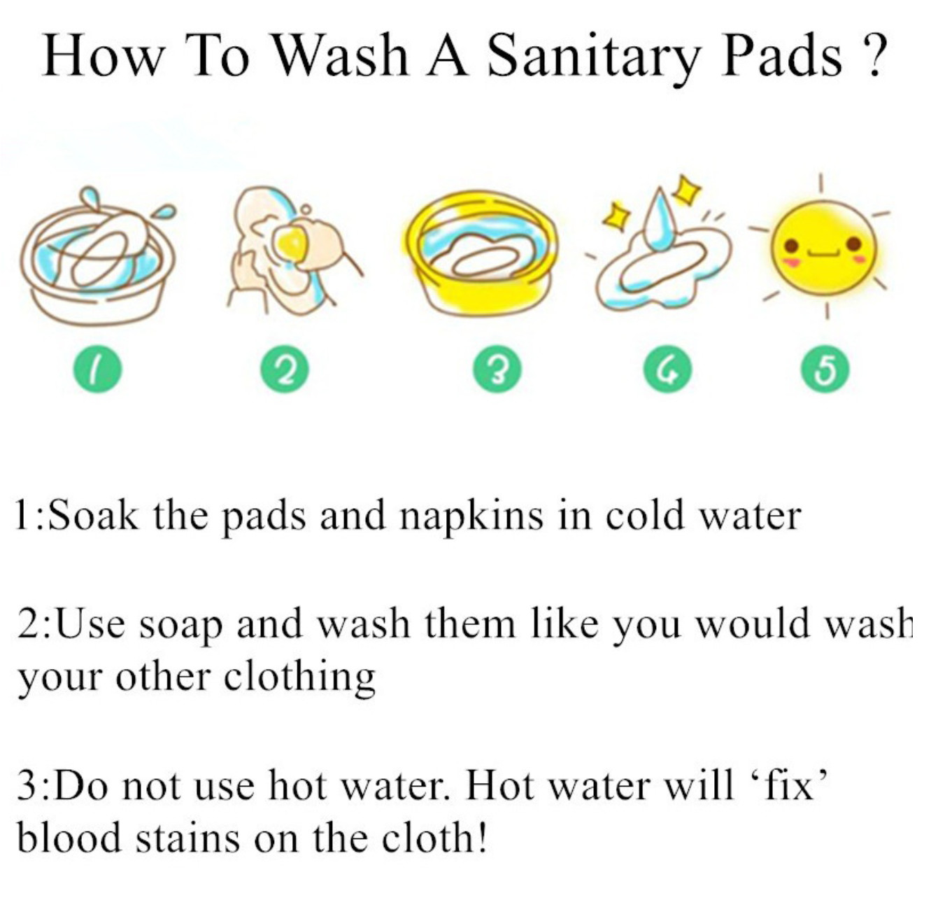 Heavy Flow Eco Friendly Reusable Sanitary Pads Fibre Sanitary Bamboo Cloth Pads High Absorbency