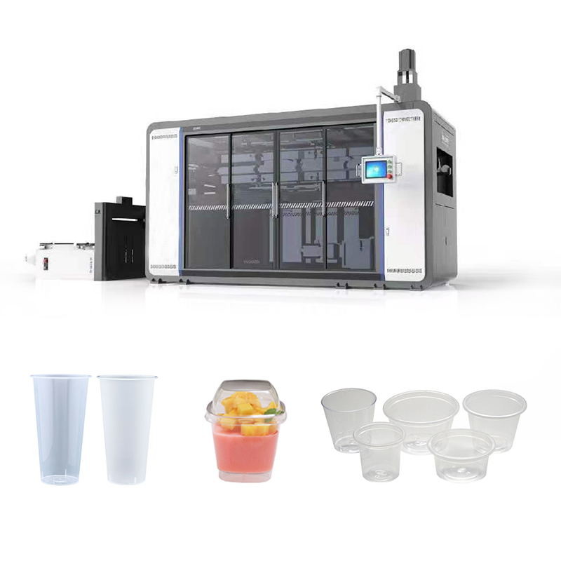 Full Servo PET Disposable Cup Thermoforming Machine