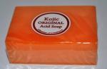Natural Antibacterial Kojic Acid Soap Orange Skin Lightening For Face / Body