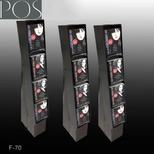 China books currugated cardboard displays stand shelf wholesale