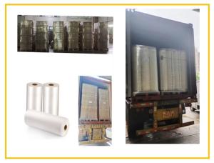 China Glossy / Matte Clear Book Cover Film BOPP EVA Material 23 Micron wholesale