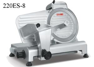 China Semi Automatic Food Preparation Equipments , Electric Frozen Meat Slicer With Sharpener wholesale
