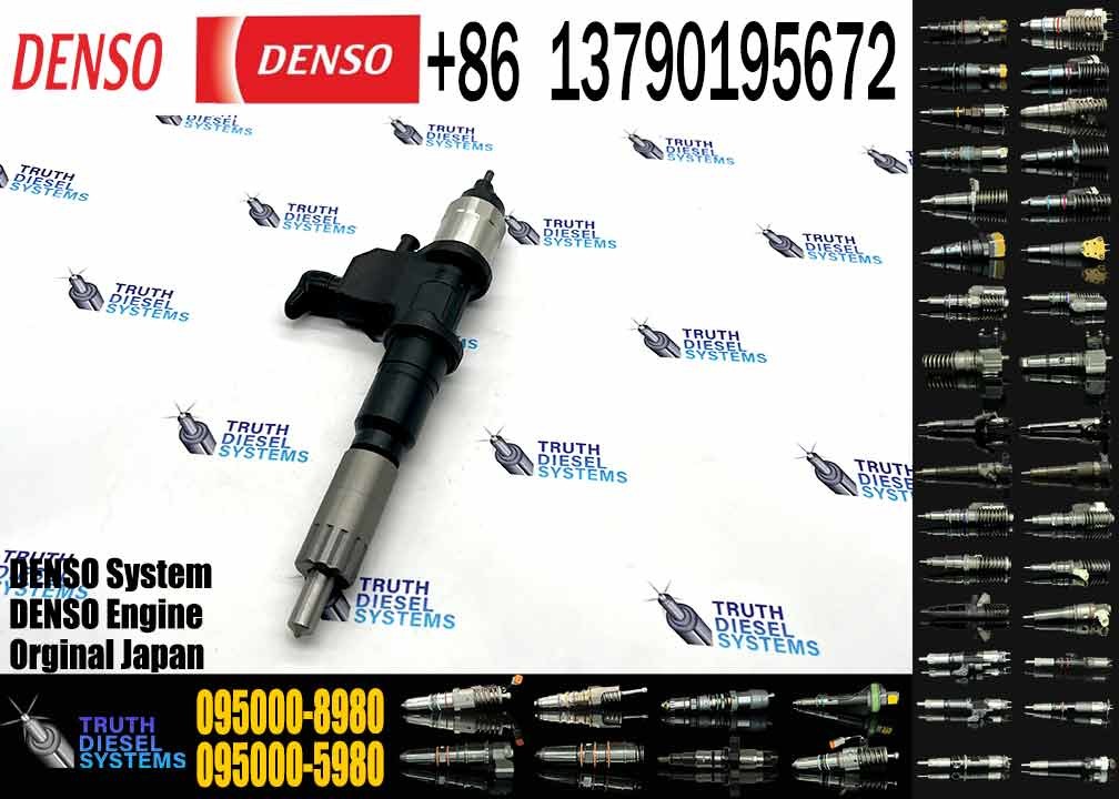 High Quality fuel injector 095000-8980 095000-8981 095000-8982 8-98167556-2 for ISUZU 6WG1 Engine
