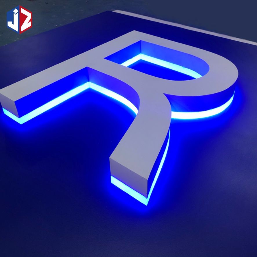 Customized IP66 3D Backlit Signage Outdoor Advertising