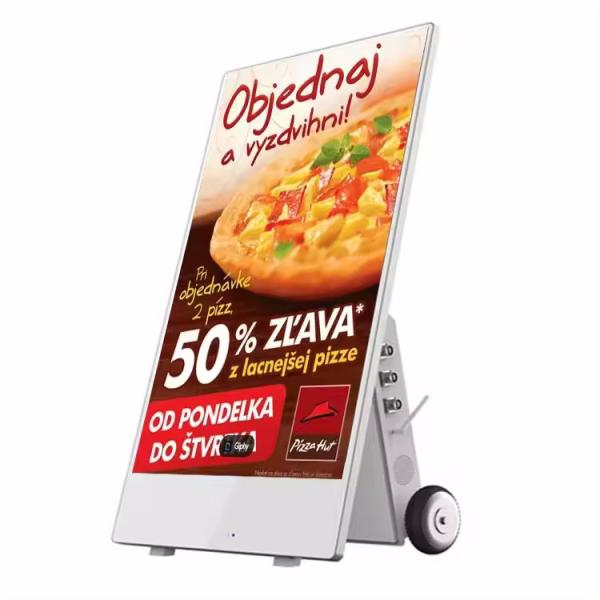 Quality 1920x1080 Movable Advertising Display LCD High Brightness Monitor for sale