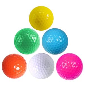 China Golf Practice Balls Multicolor Training Ball Gift for golfers Golf Accessories wholesale
