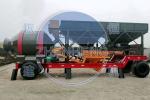 Industrial Automatic Mobile 75m3 Ready Mixed Concrete Batching Plant YHZM75
