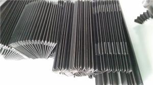 China Heat-sealed &amp;folded bellows fabric +PVC for any kind of machine dust covers wholesale