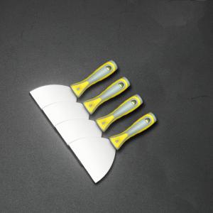 China Wholesale High Quality Carbon Steel Stainless Steel Colored Plastic Handle Putty Knife for Wall Clean wholesale