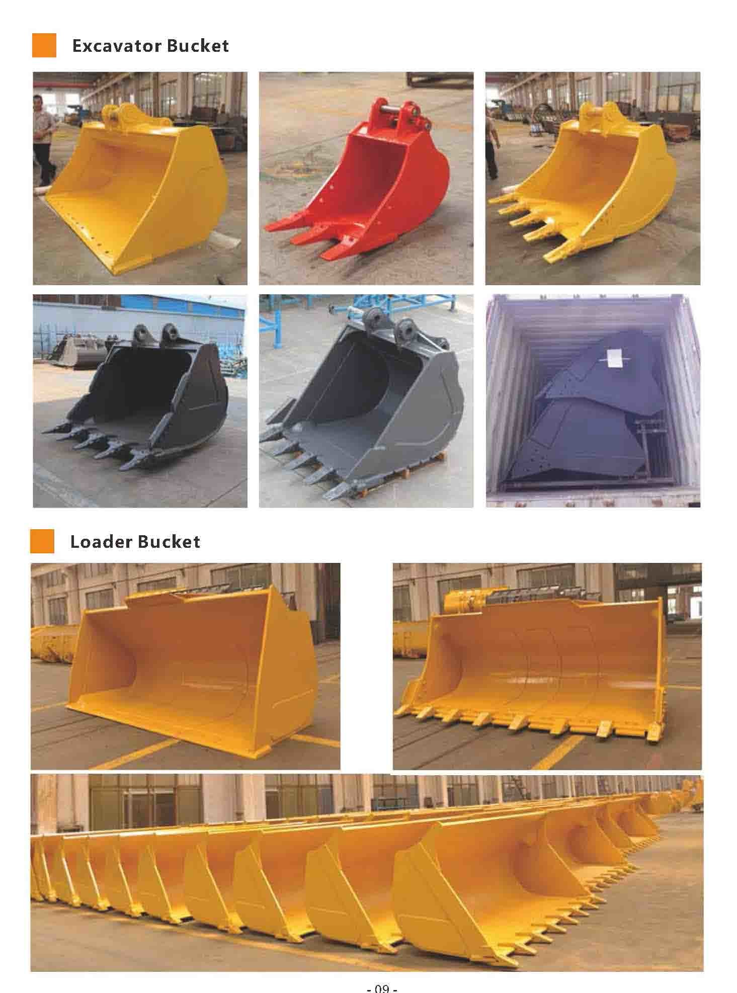 All Brand Excavator Buckets And Attachments Sino Global brand